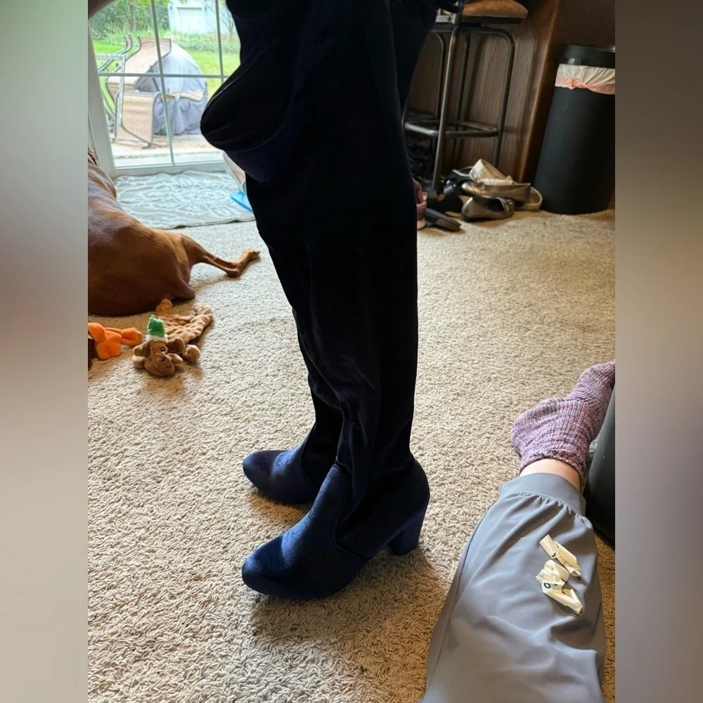 Candie's Navy Blue Women's Boots